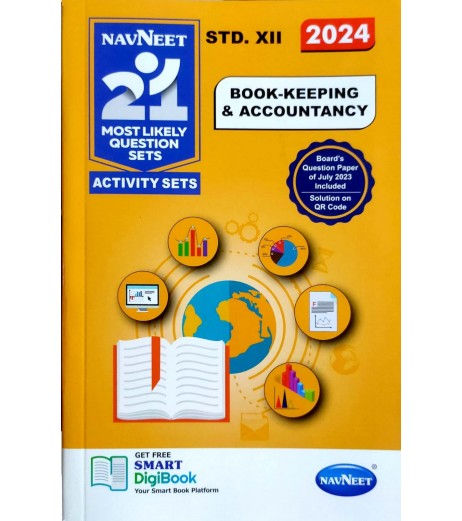 Navneet 21 Most Likely Question sets HSC Book Keeping Accountancy Class 12 for 2024 examination